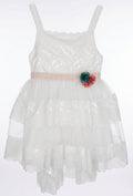 White Lace Girls Dress