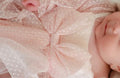 Newborn pink Lace Dress