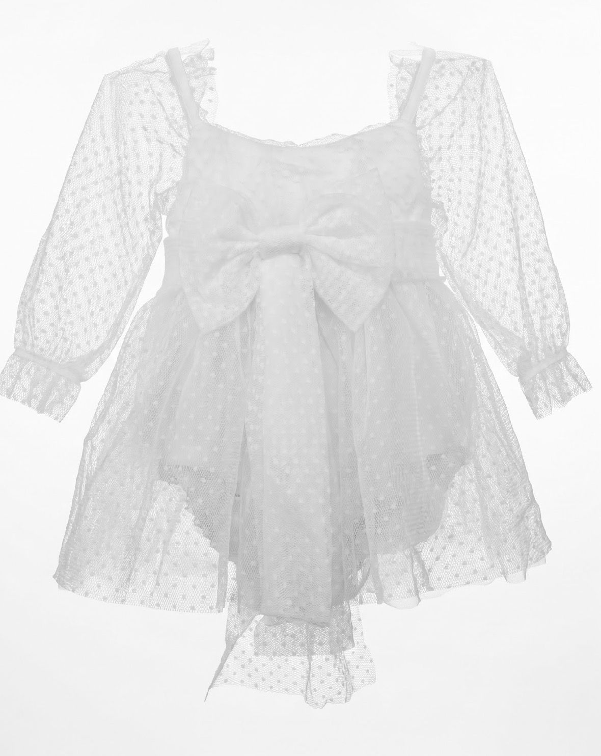 Newborn White Lace Dress